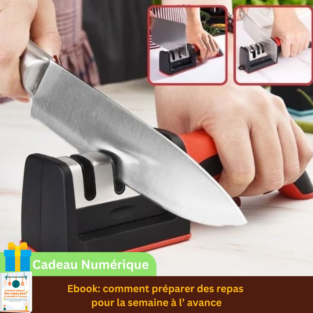 Aiguiseur de couteau Knife Sharpener Handheld Multi function