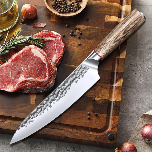 Couteau de cuisine forgé à la main