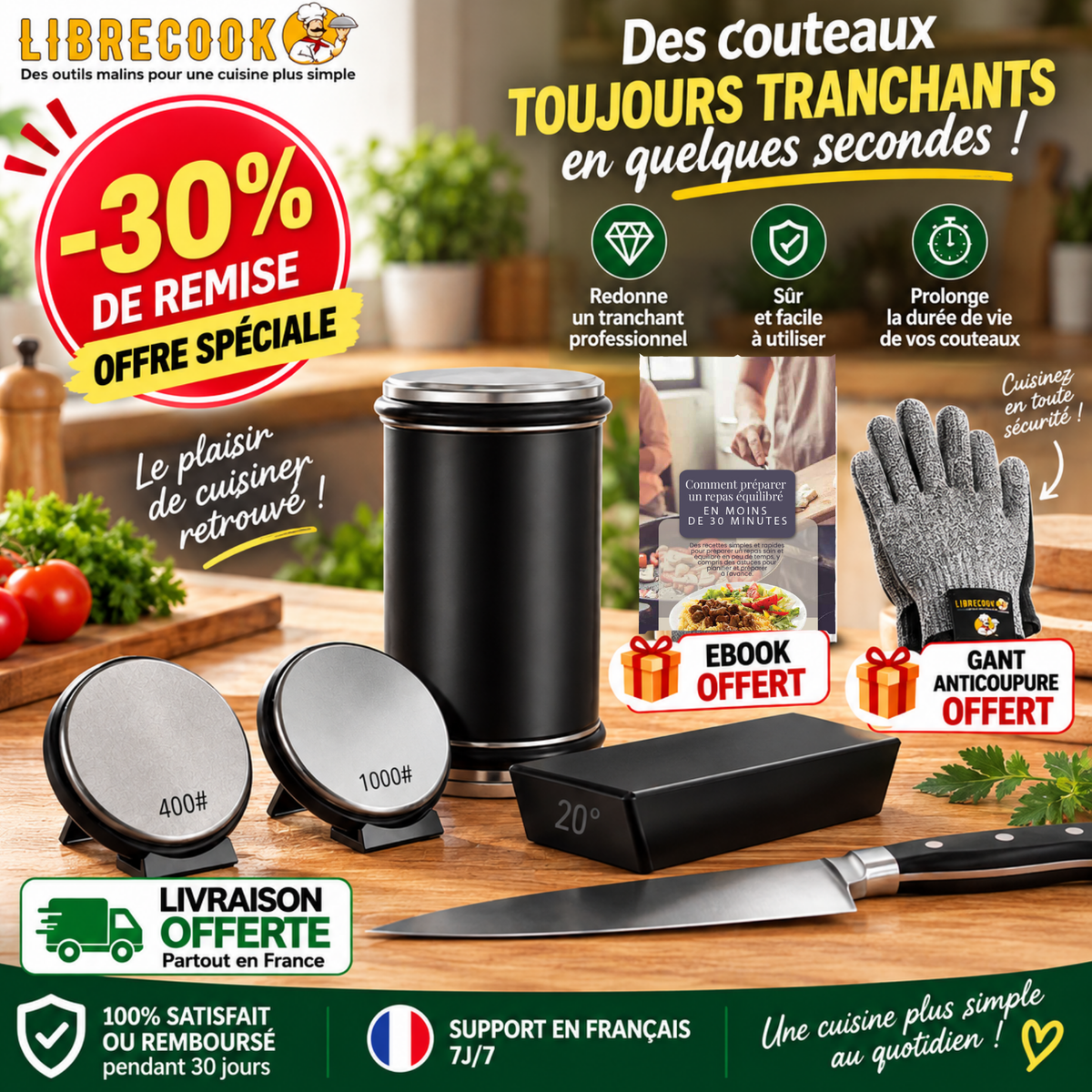 AIGUISEUR COUTEAU  |  Tranch’Elite™