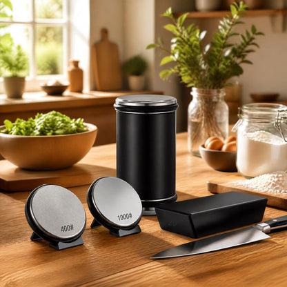 Aiguiseur couteau Tranch'Elite résultat tranchant précis durable | Librecook™