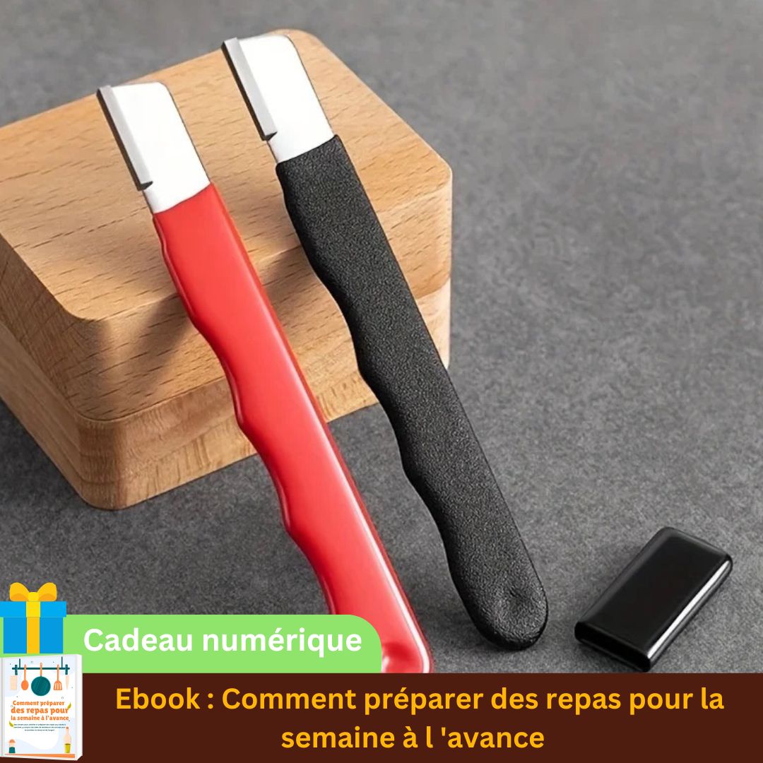 Aiguiseur couteau compact résultat tranchant rapide | Librecook™