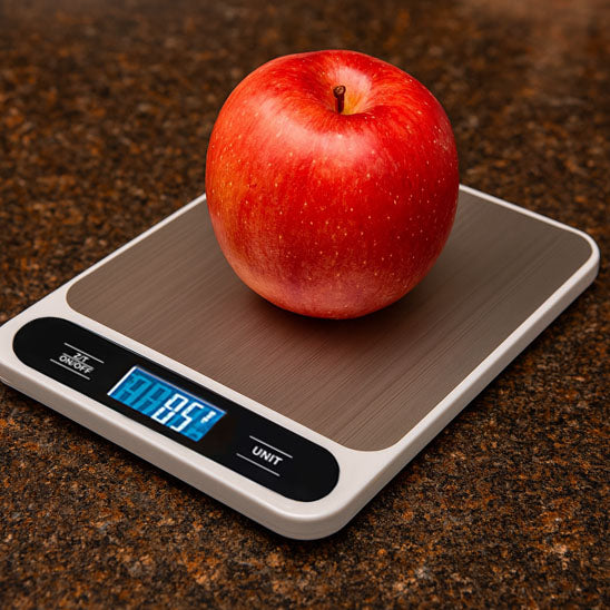 Balance de cuisine ChefScale blanche 5kg ou 10kg – Librecook
