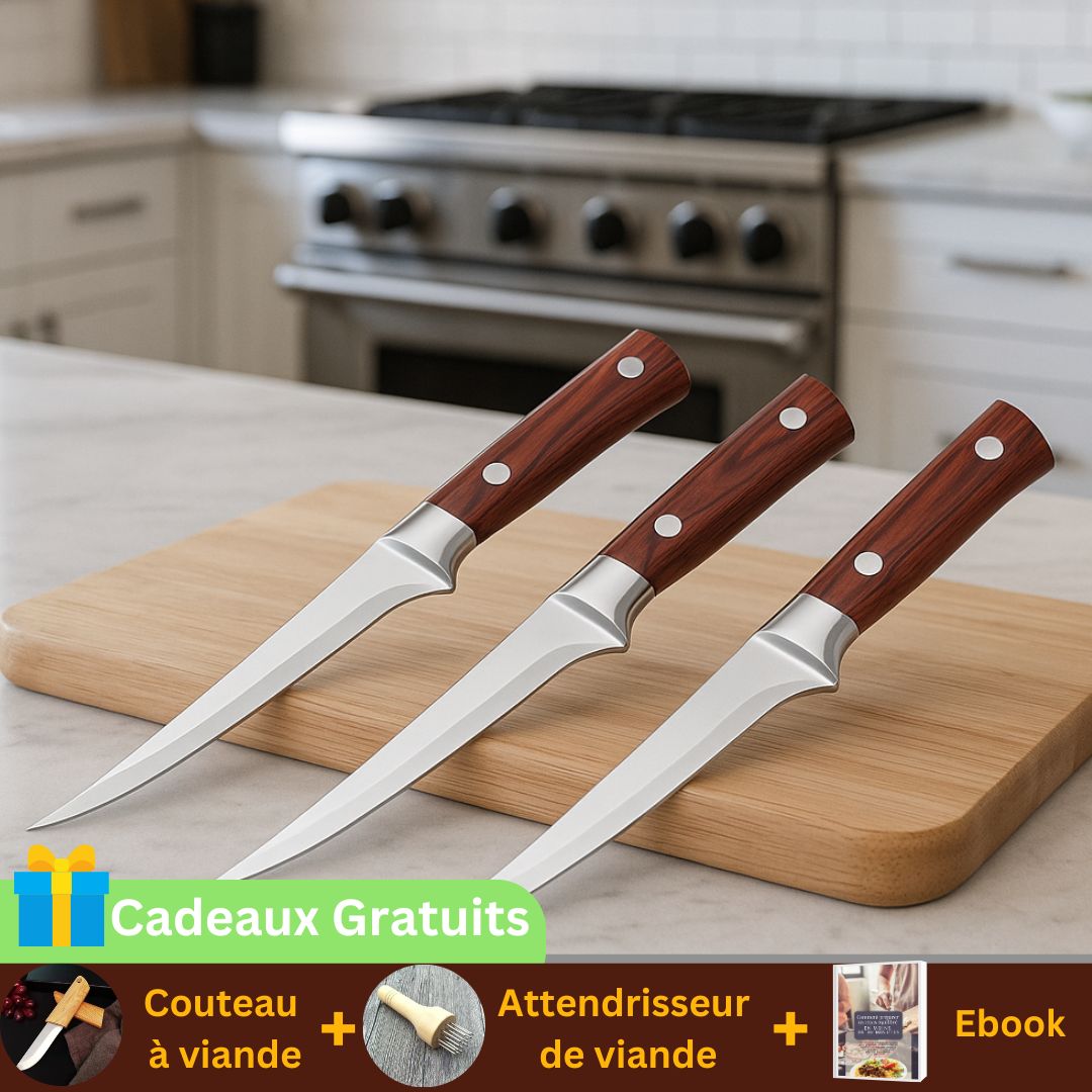 Couteau de cuisine à désosser｜Librecook™