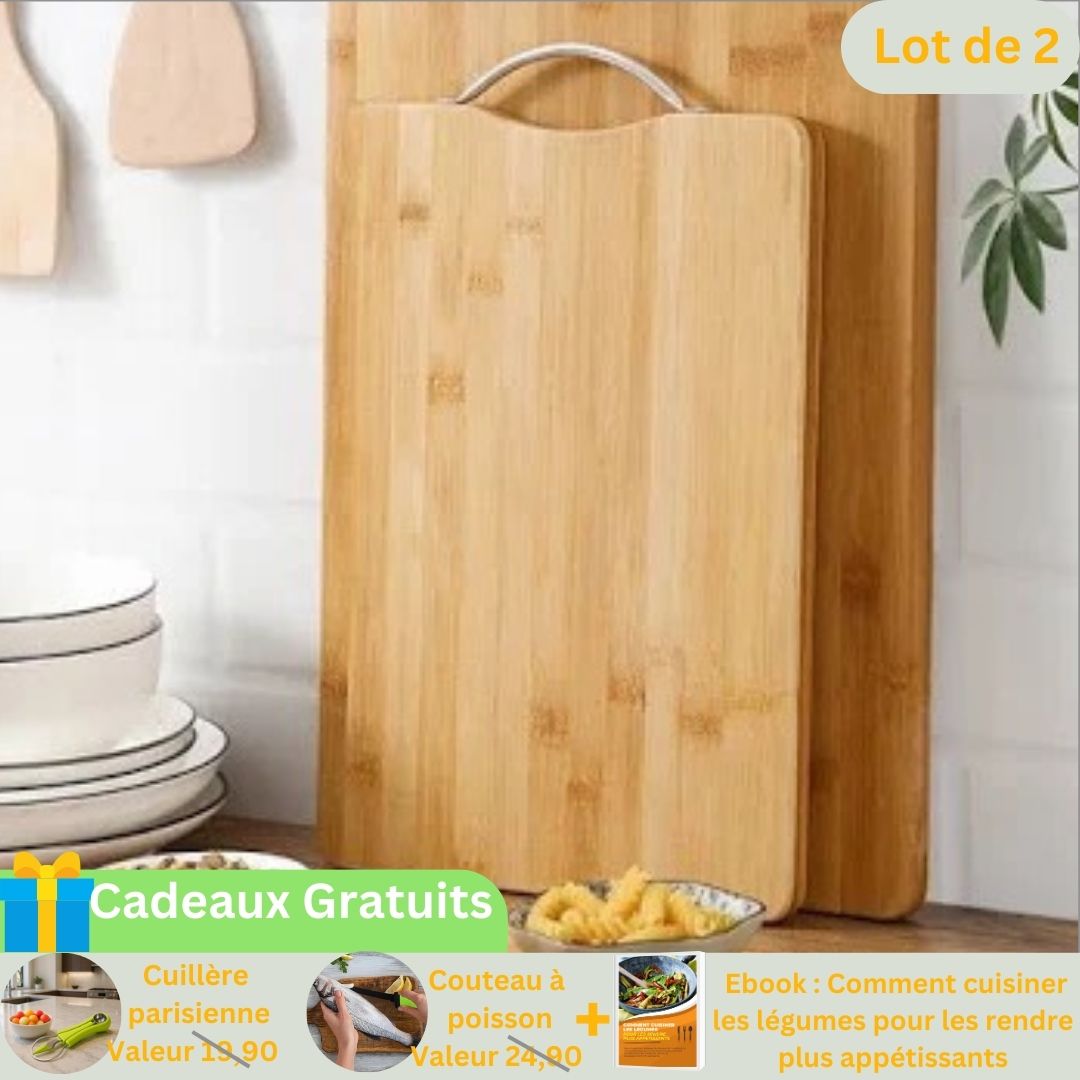 Planche à découper en bois｜Librecook™