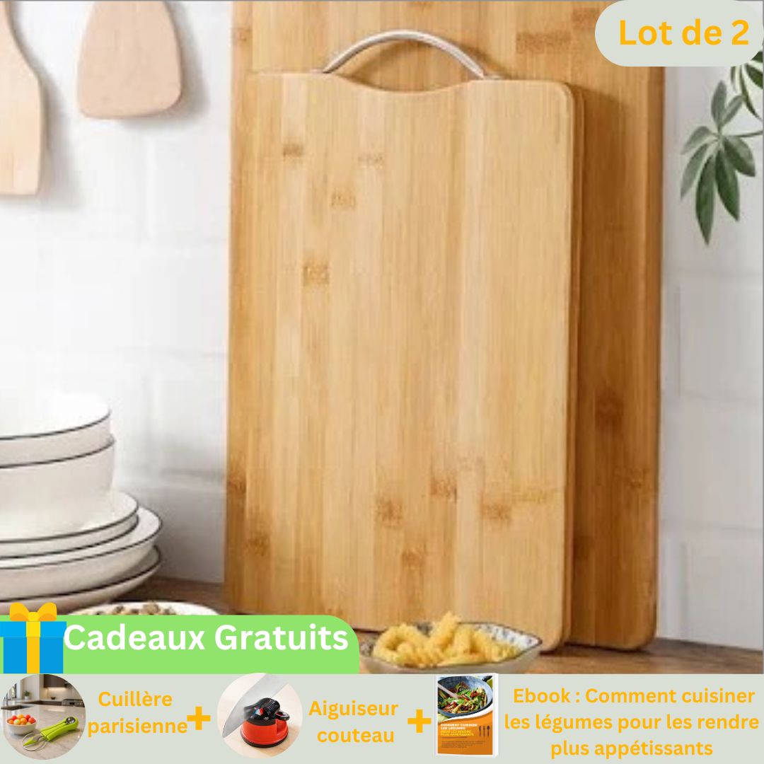 Planche à découper en bois｜Librecook™