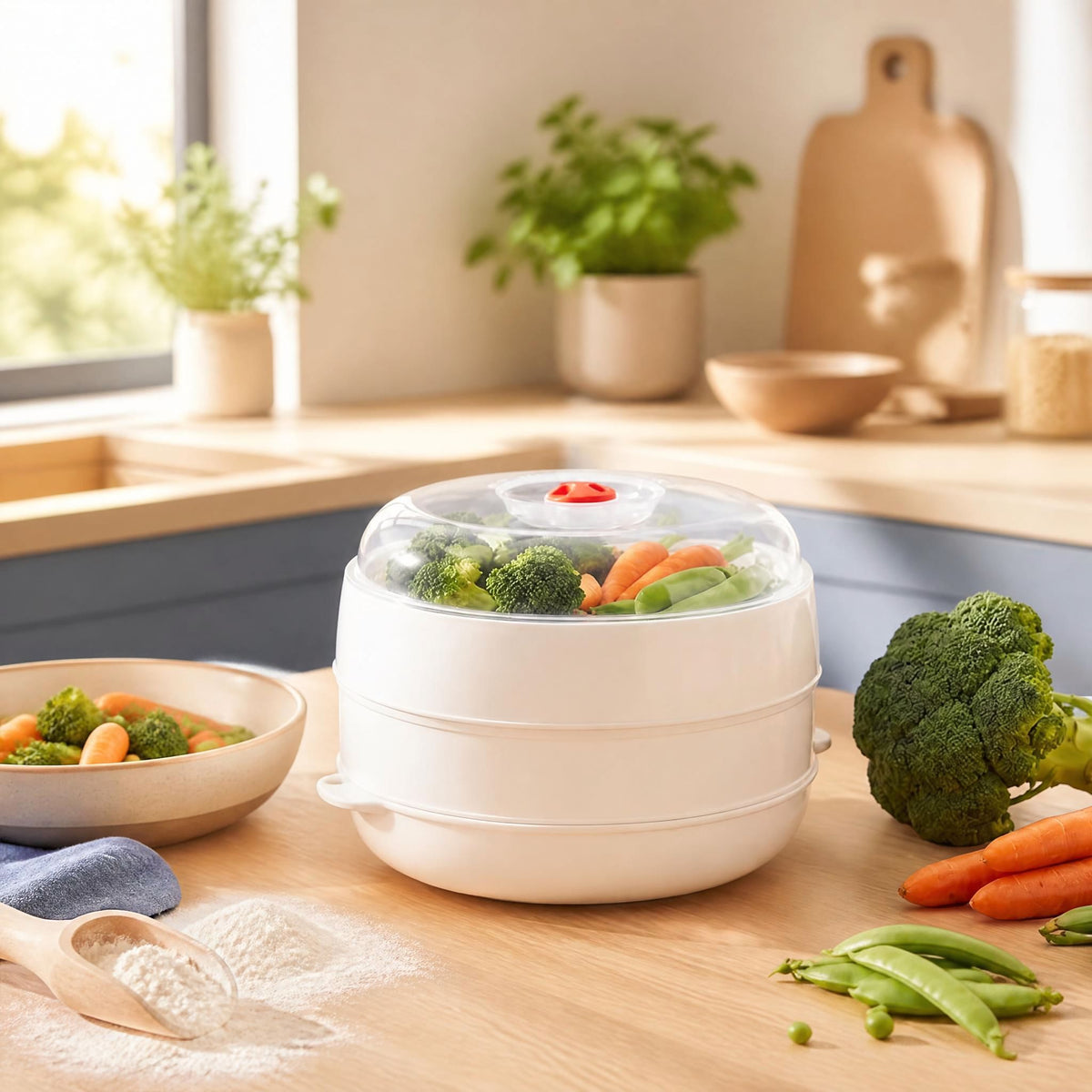 Cuiseur vapeur Cooker King grande capacité famille , empilable | Librecook