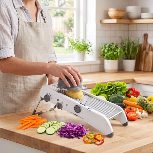 Mandoline professionnelle antidérapante sécurisée | Librecook™