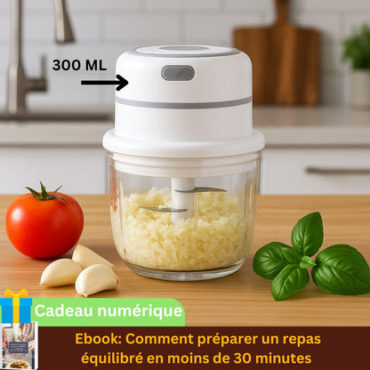 Mini hachoir Librecook nettoyage facile durable cuisine | Librecook™