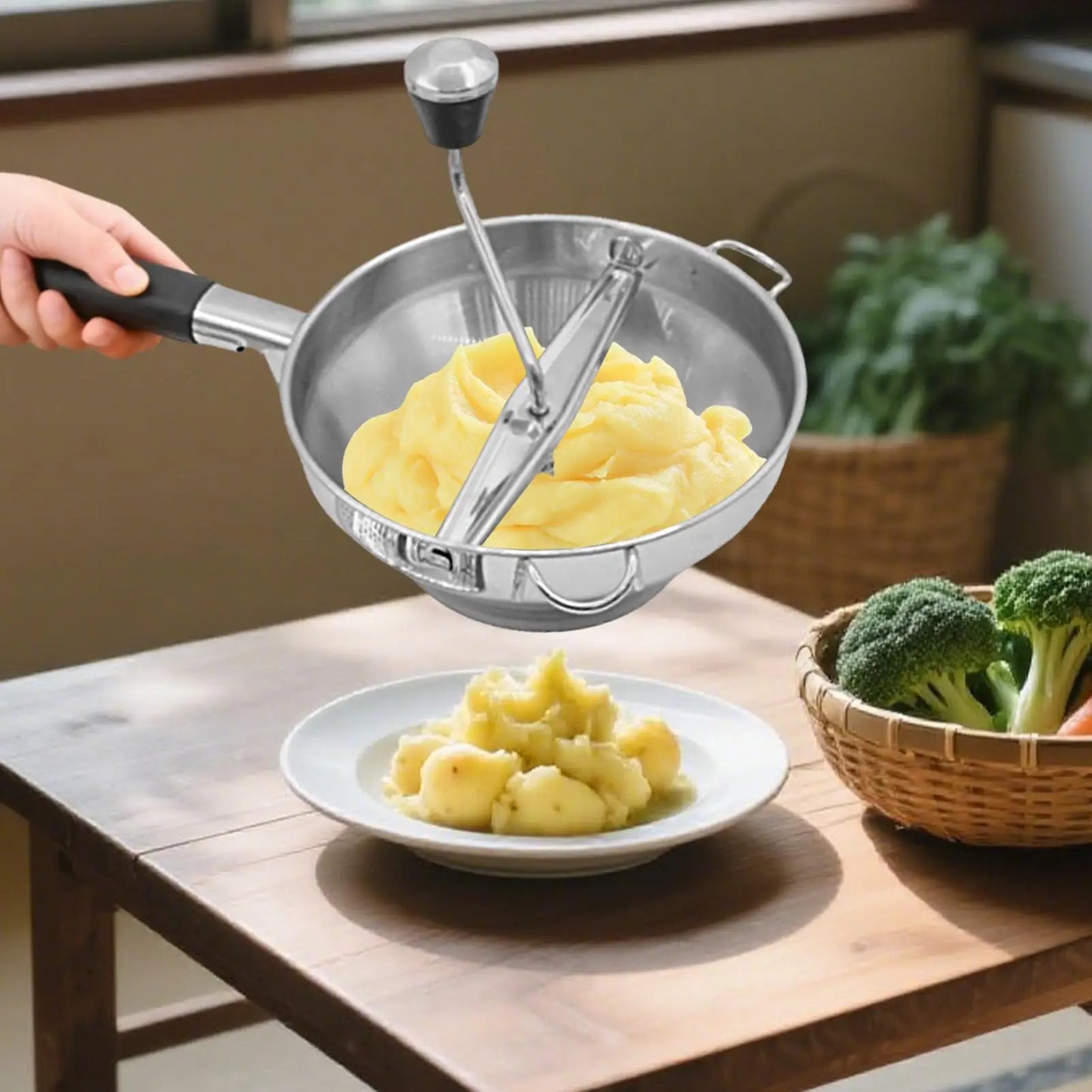 Moulin à purée pour des purées onctueuses sans grumeau Librecook