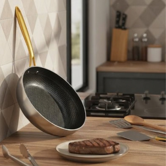 poele inox anti adhésive