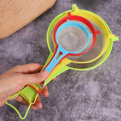 Passoire plastique gain de place