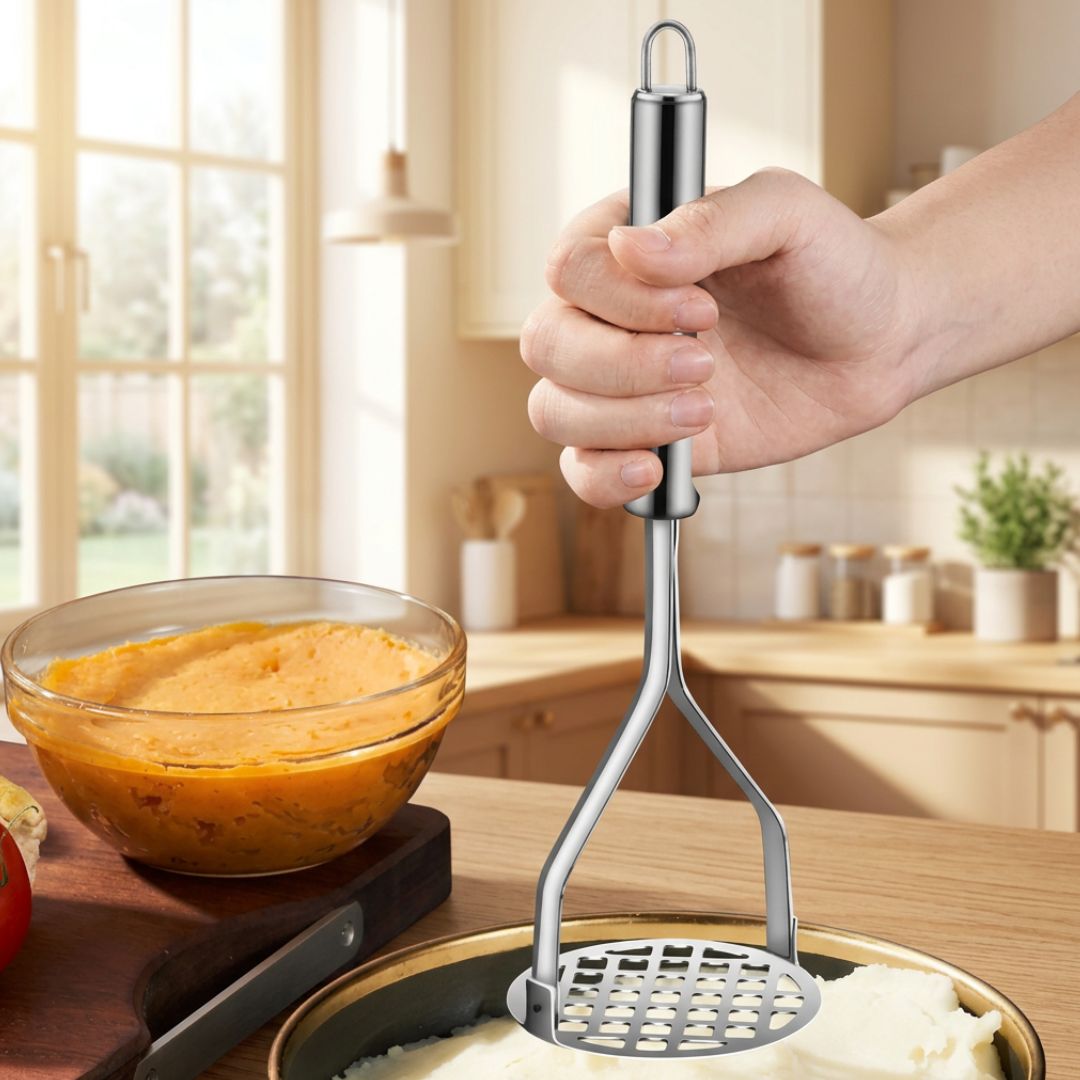 Presse Purée manuel Mashly en acier inoxydable Librecook