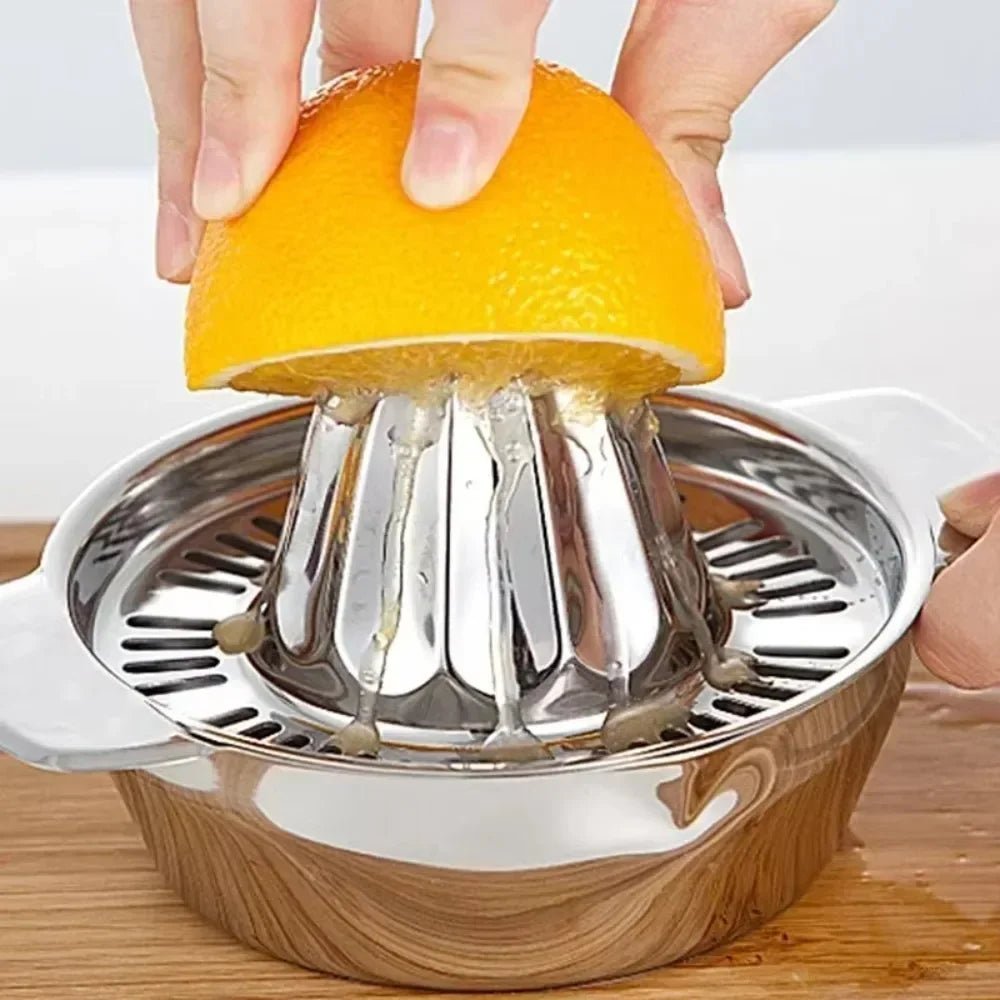 Presse agrumes inox résultat rapide orange citron pamplemousse | Librecook™