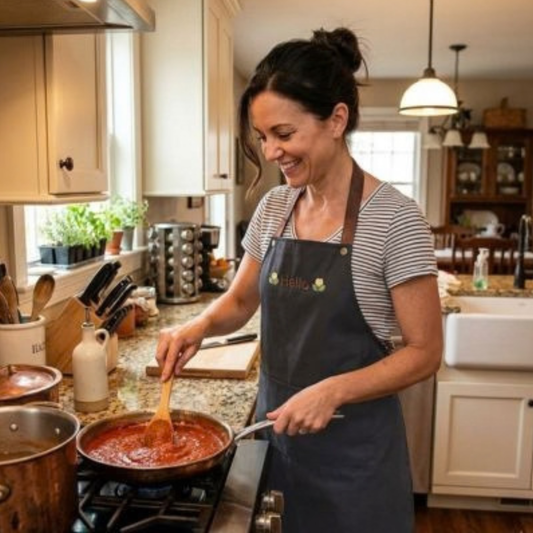 Tablier de cuisine femme Waterproof Chic imperméable élégant | Librecook™