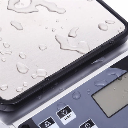 Balance cuisine arrêt automatique plateau inox – Librecook™