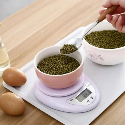 Balance cuisine blanche écran LED design compact – Librecook™