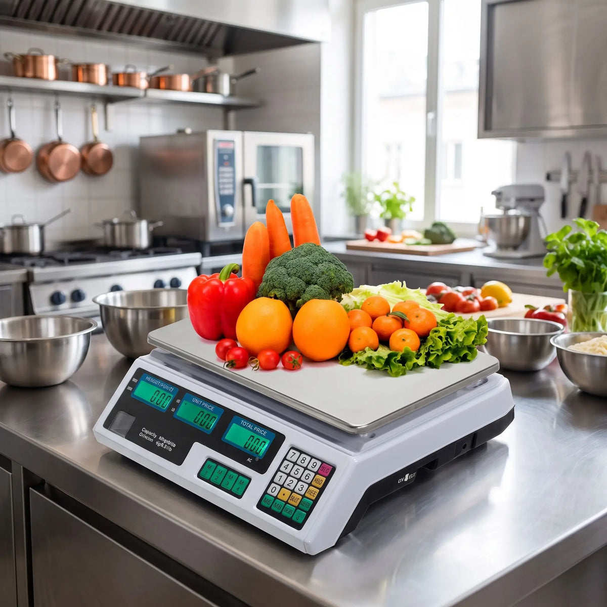 Balance cuisine professionnelle 8 mémoires prix unitaires – Librecook™