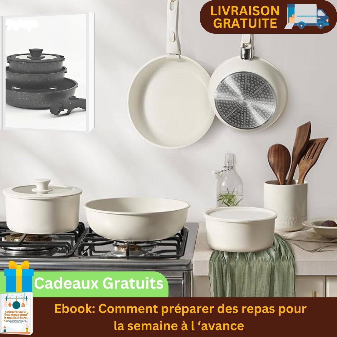 Batterie de cuisine à induction｜Induction cookware DONNOR™