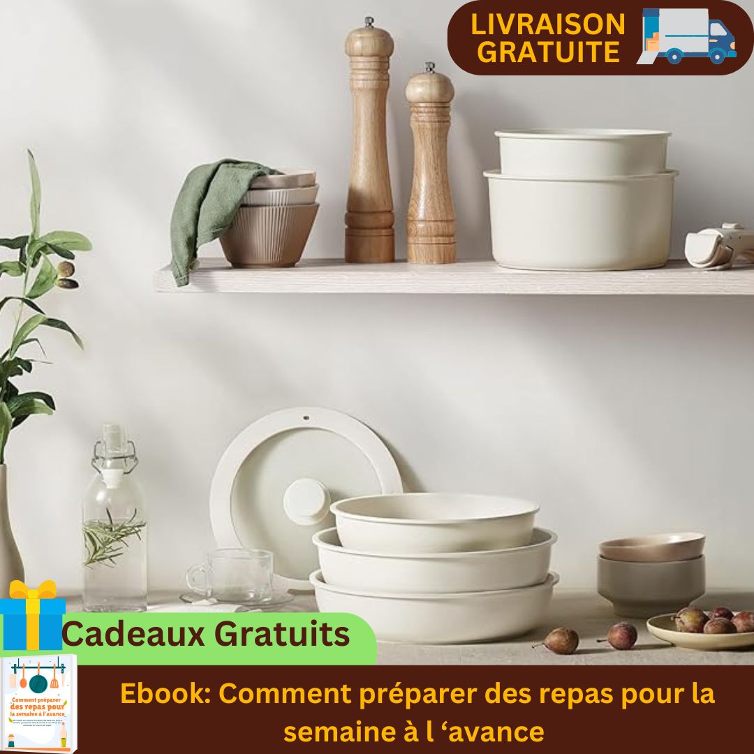 Batterie de cuisine à induction｜Induction cookware DONNOR™