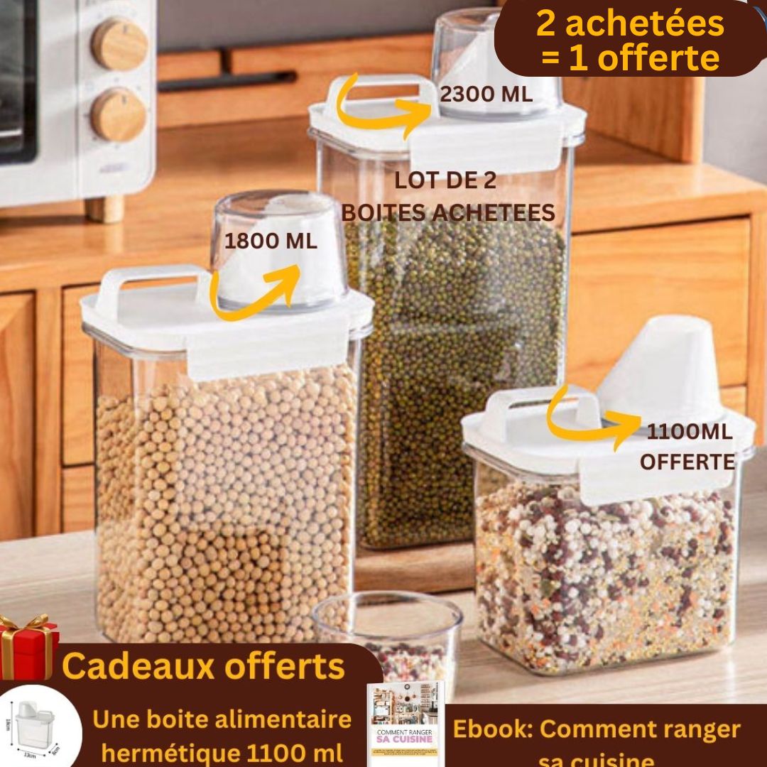 boite alimentaire hermétique avec bec verseur｜Librecook™