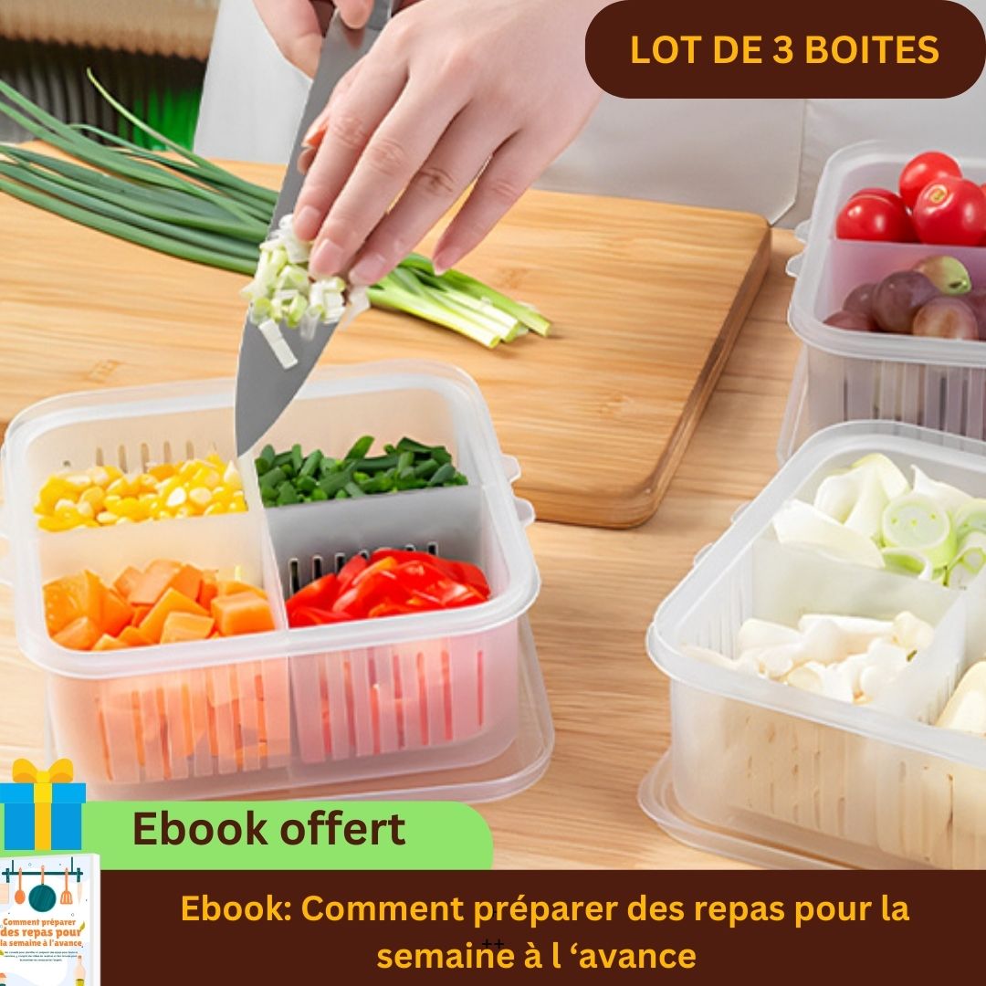 Boite alimentaire plastique｜Food storage box™