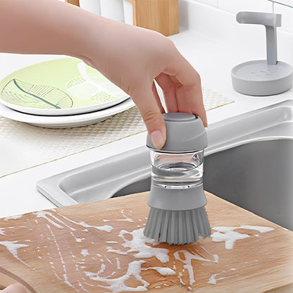 Brosse à vaisselle｜Dish brush with reservoir™