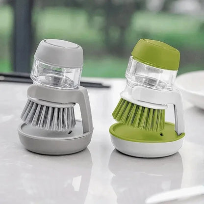 Brosse à vaisselle｜Dish brush with reservoir™
