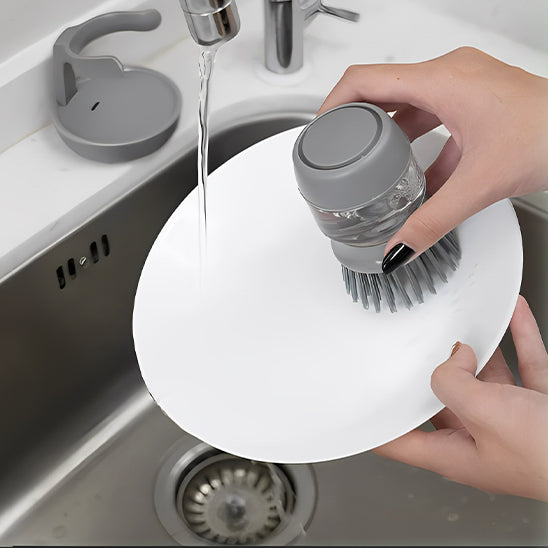 Brosse à vaisselle｜Dish brush with reservoir™