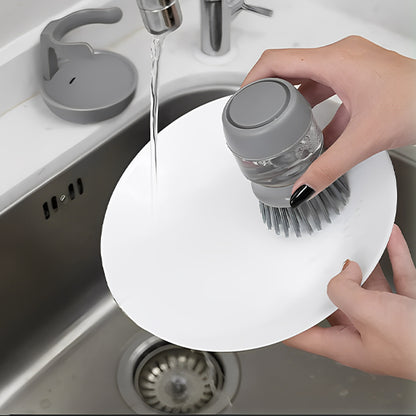 Brosse à vaisselle｜Dish brush with reservoir™
