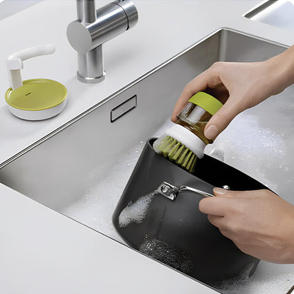 Brosse à vaisselle｜Dish brush with reservoir™