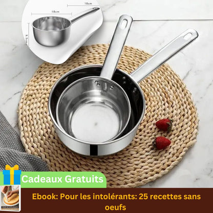 CASSEROLE EN INOX｜Librecook™