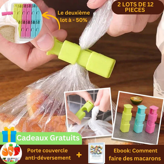 Clip fermeture sachet｜Librecook™