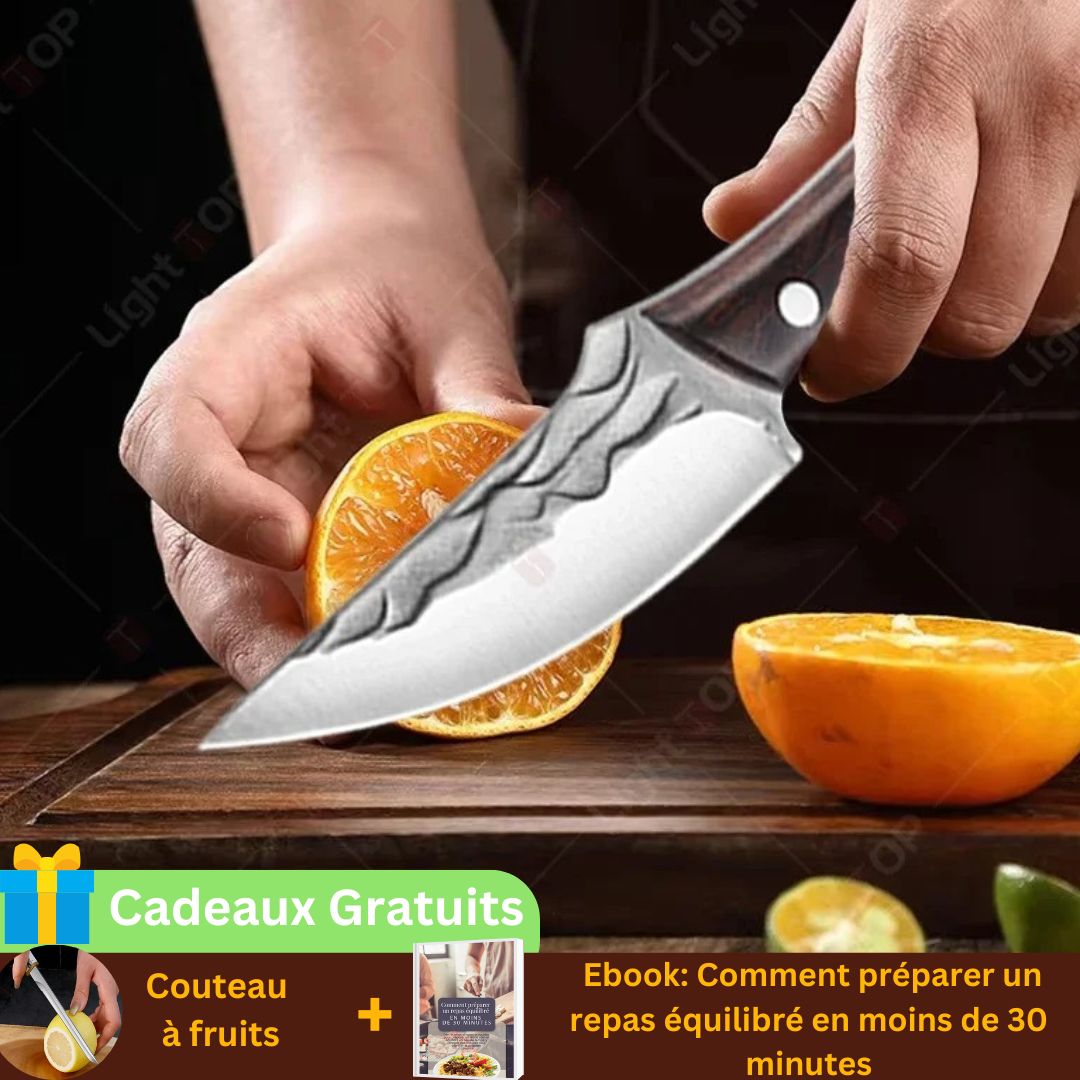 couteau-pour-cuisine-poignée-ergonomique