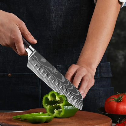 Couteau Santoku Guanqi｜Librecook™