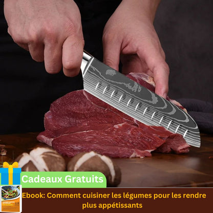 Couteau Santoku Guanqi｜Librecook™