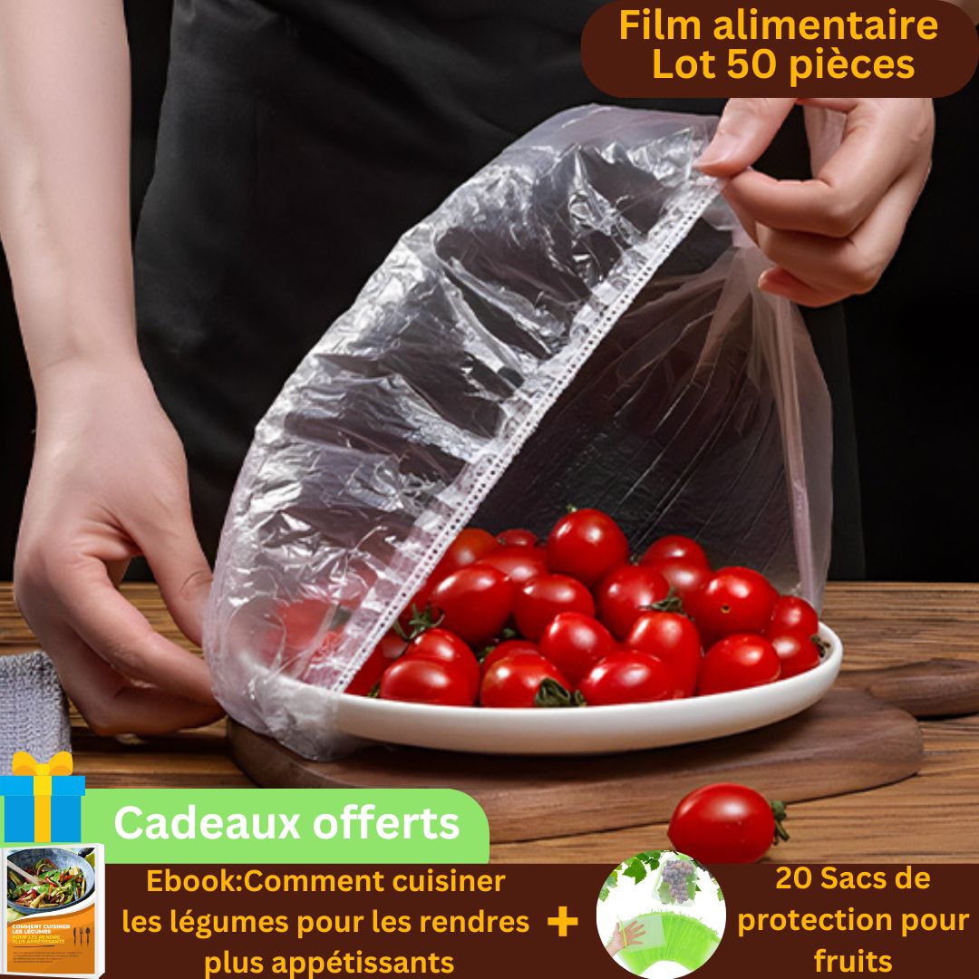 Film alimentaire｜Elastic and reusable food film™