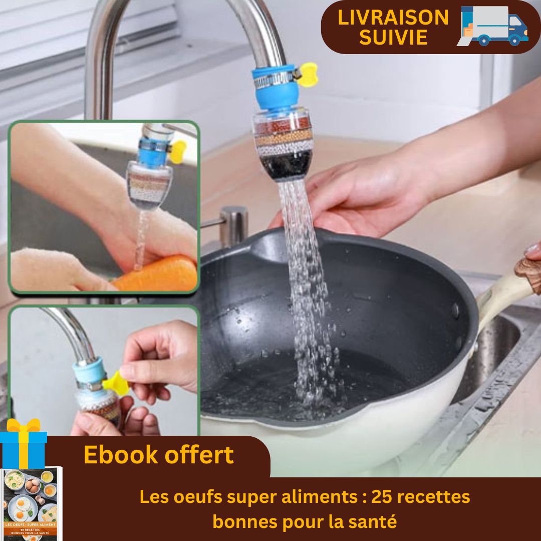 Filtre a eau pour robinet|Water filter for faucet™