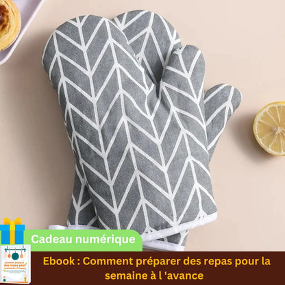 Gant de cuisine-polyester｜Librecook™
