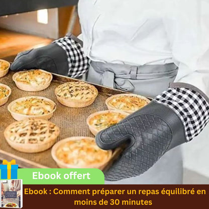 Gant de cuisine- noir｜Librecook™