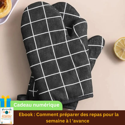Gant de cuisine-polyester｜Librecook™