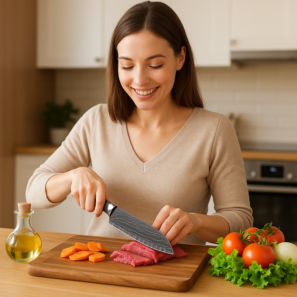 Couteau Santoku Guanqi｜Librecook™
