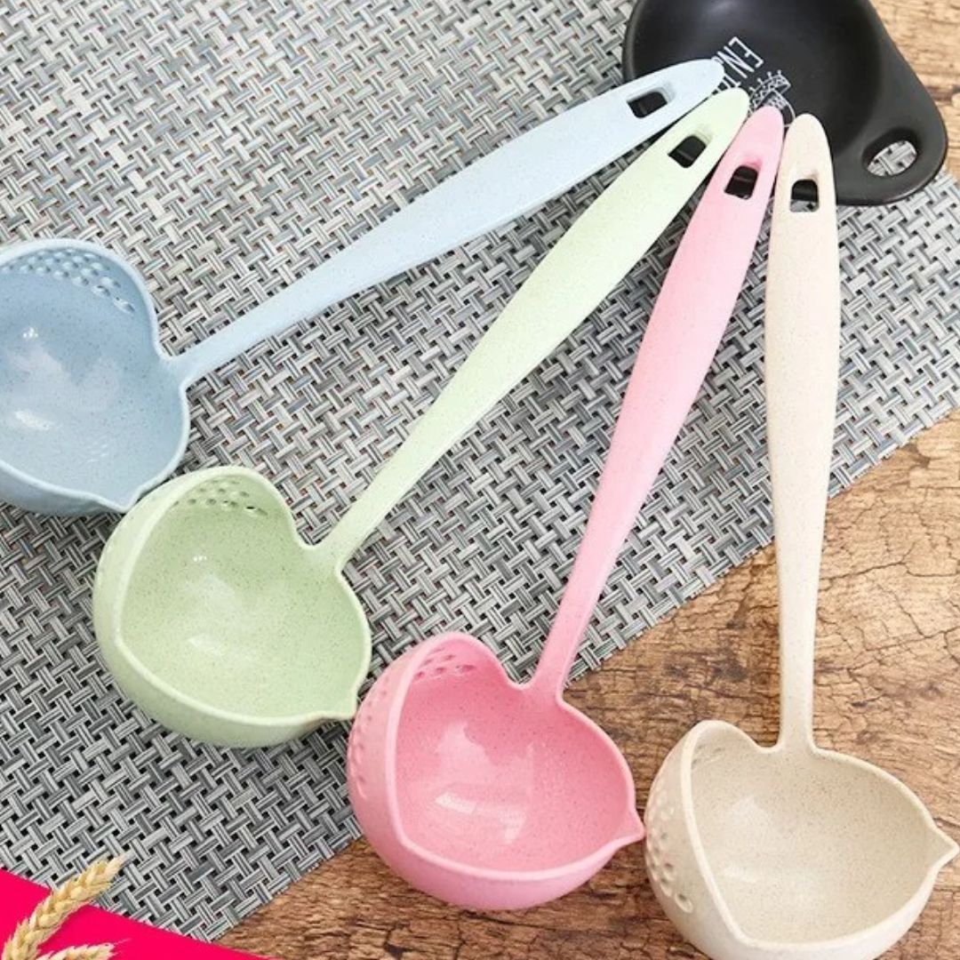 louche 2 en  1｜Long Handle Soup Spoon™