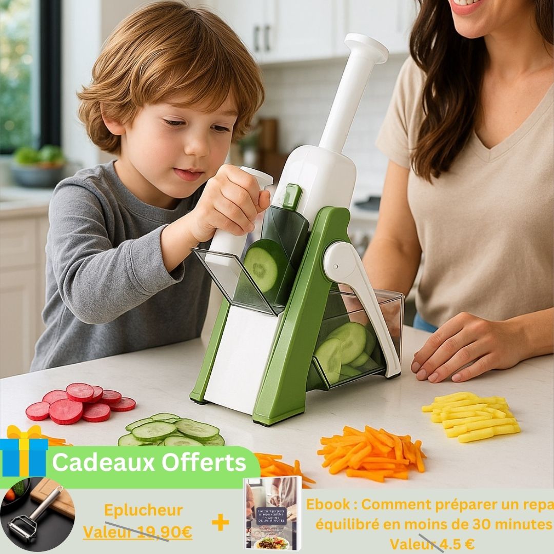 Mandoline cuisine Tout En Un｜All in one Mandolin ™