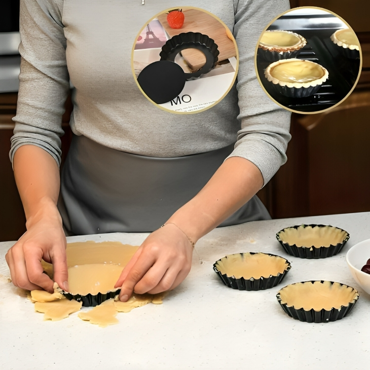 poules-à-tartelettes-anti-adhésive