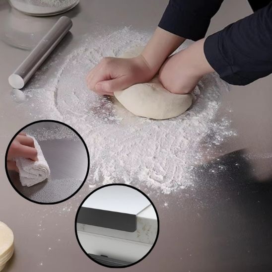 Planche à découper en acier inoxydable  |  Stainless Steel Cutting Board ™