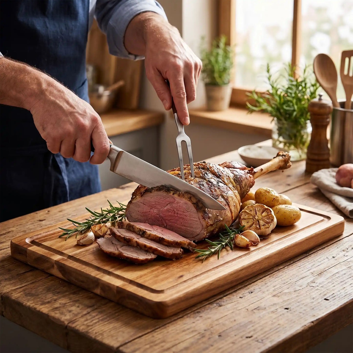Planche à découper en bois  | Planche du Chef  ™