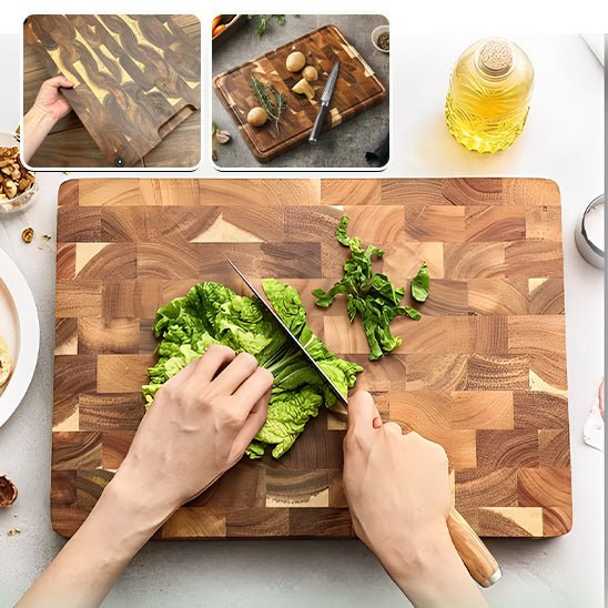 Promo Home Creation Kitchen Planche à Découper En Bois D'acacia chez Promo Home Creation Kitchen Planche à Découper En Bois D'acacia chez