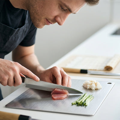 Planche à découper inox  |  InoxiChef ™