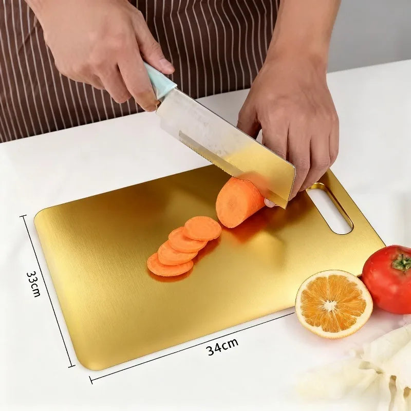 planche à découper inox multifonction