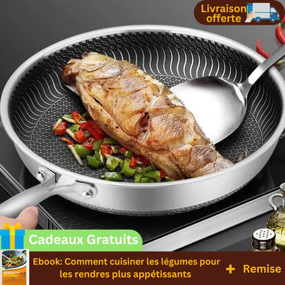 Poele à induction avec couvercle｜Librecook™